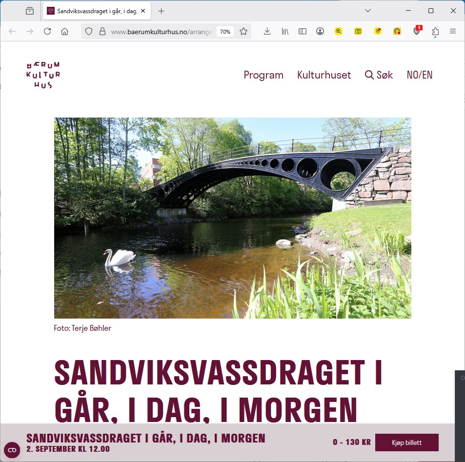Vi holder to foredrag på Presterud Gård
